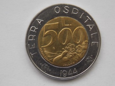 500 LIRE 1991 SAN MARINO foto