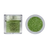 Pudră glitter pentru nail art - verde și auriu, 10g, INGINAILS