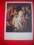 HOPCT 23098 CEI PATRU EVANGHELISTI -JACOB JORDAENS [1593-1678] --FRANTA -- CP PICTURA --NECIRCULATA