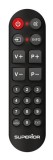 TELECOMANDA UNIVERSALA Superior, compatibila televizoare Samsung, LG, Philips, Sony, Panasonic, bateriile (2 x AAA) nu sunt incluse, negru &quot;SUPTRB014&quot;