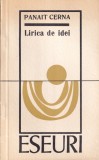Panait Cerna - Lirica de idei