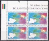 Spania 1993 - Ziua Mondială a Telecomunicațiilor, Bloc de 4, MNH, Nestampilat