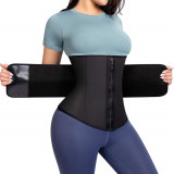 NE Latex Talie Trainer Corset Underbust Sport Cincher Femei Antrenament Body Sha