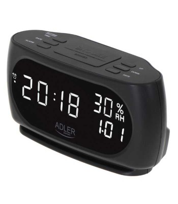 Ceas alarma afisare temperatura si umiditate AD1186 ADLER foto