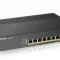 SWITCH PoE ZYXEL, port Gigabit x 8, SFP SFP x 2, managed, &quot;GS1920-8HPV2-EU0101F&quot; (timbru verde 2 lei)