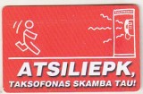 bnk card Cartele telefonice - Lithuania - Answer, Payphone Is Calling to You!