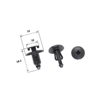 Nit plastic, Honda 90683MBW003, RMS, 1 bucata Cod Produs: MX_NEW 121832003RM foto