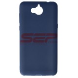 Husa TPU Matte Roz Huawei Y6 2017, Protectie Telefon