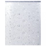 vidaXL Folie fereastră, model sablat cu flori, 90x500 cm, PVC