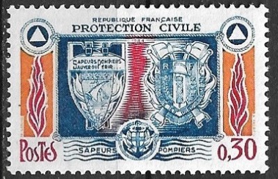 B2732 - Franta 1964 - Protectie,neuzat,perfecta stare foto
