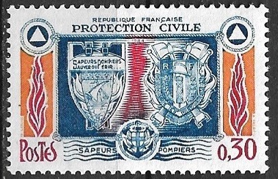 B2732 - Franta 1964 - Protectie,neuzat,perfecta stare
