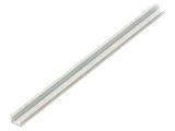 Profi pt.module LED albă L: 2m PDS-NK aluminiu &icirc;ncastrat