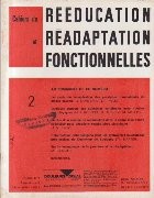 Cahiers de Reeducation et Readaptation Fonctionnelles 2/1974 foto