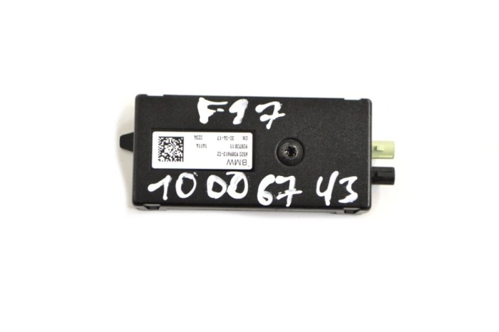 Amplificator de antena BMW X3 G01, F97 2019 OEM: 9389613 | 12578375