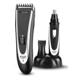 Mașină de tuns și trimmer Adler AD 2822, 18 lungimi, negru-argintiu