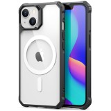 Husa ESR Air Armor Halolock MagSafe iPhone 14 Plus/15 Plus Transparent/Negru Termoplastic, Carcasa