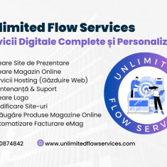 Unlimited Flow Services - Creare Site Web de Prezentare - Creare Magazin Online