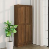 VidaXL Bibliotecă, stejar maro, 82,5x30,5x185,5 cm, lemn prelucrat