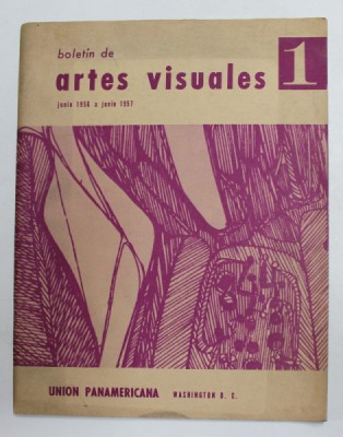 BOLETIN DE ARTES VISUALES nr. 1 - JUNIO 1956 a junio 1957 foto
