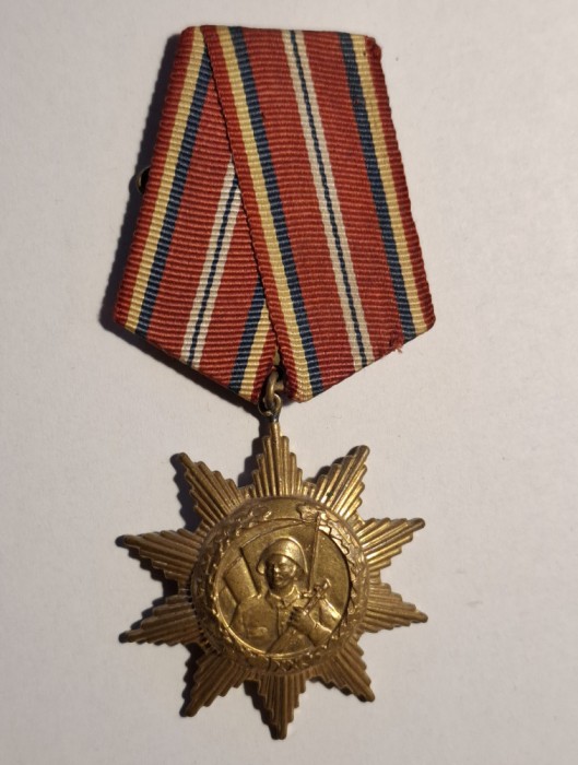 MEDALIA a 20 a ANIVERSARE ZIUA ARMATEI 25 OCTOMBRIE 1944 - 1964