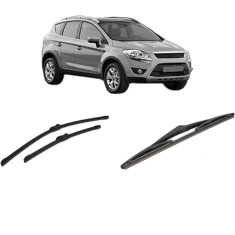 Set 3 stergatoare FORD KUGA I din 2008-2012, pentru parbriz si luneta, Bosch Twin-Aerotwin