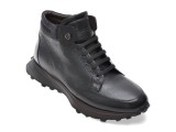 Ghete LE COLONEL negre, 66763, din piele naturala