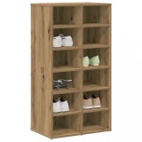 Gossi pantofar, stejar artizanal, 54x34x100,5 cm, lemn compozit