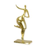 Dansatoare nud-statueta moderna din bronz TBB-179