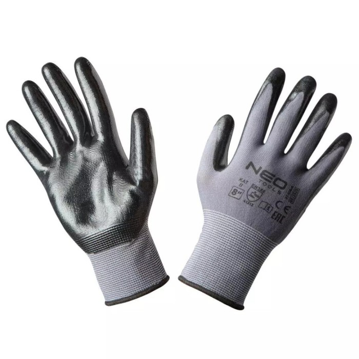 Manusi nylon acoperit cu nitril NEO, marimea 10