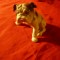 Bibelou Portelan Germania Metzler &amp; Ortloff Germania ,h=7,5cm - Buldog