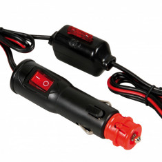 Mufa bricheta universala cu cablu de 100cm siguranta externa 10A intrerupator 12/24V Garage AutoRide
