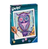 Cumpara ieftin Kit pictura pe numere Ravensburger - Bufnita