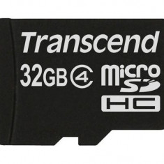 Card de memorie Transcend microSDHC, 32GB, Clasa 4