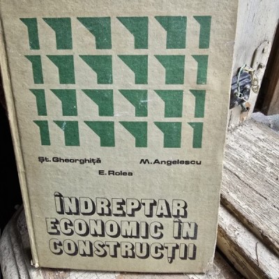 Indreptar economic in constructii - St. Gheorghita foto