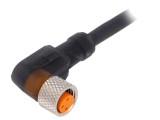 Conector M8 3-PIN 90&deg; 5m Cu Cabluri