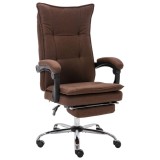 vidaXL Scaun de birou, maro, material textil 20368