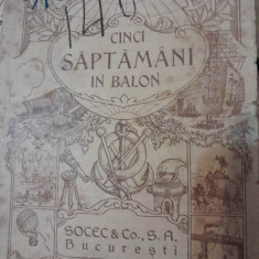 Cinci saptamani in balon – Jules Verne Socec & Co RAR CM