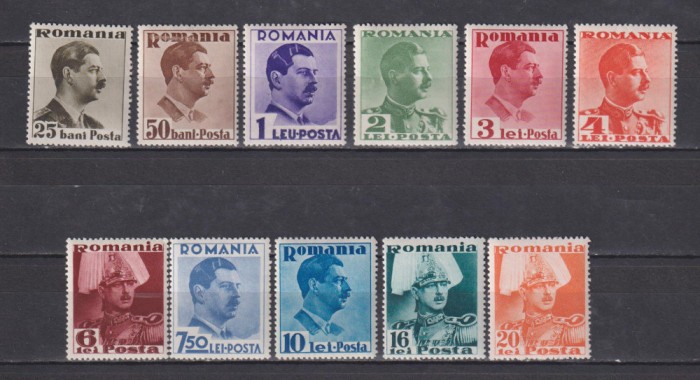CAROL II UZUALE LP 112 MNH