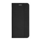 Husa tip carte Sensitive compatibila cu Samsung Galaxy J5 2017, inchidere magenetica, Negru, ALC MOBILE