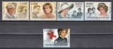 Burundi 2012 - A 15-a aniversare a morții Prințesei Diana, Serie + Timbru din Colita, MNH