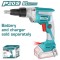 TOTAL - SURUBELNITA FARA FIR PENTRU GIPS CARTON 20V - 1/4HEX (NU INCLUDE ACUMULATOR) PowerTool TopQuality