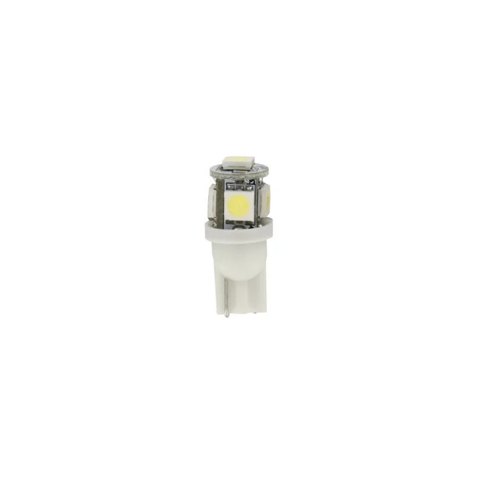 Bec Hyper-Led15 - 5SMD 24V pozitie T10 W21x95d 2buc - Alb Garage AutoRide