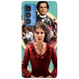 Husa compatibila cu Motorola Edge 20 Lite model Enola Holmes, Silicon, TPU, Viceversa, Transparent, Carcasa
