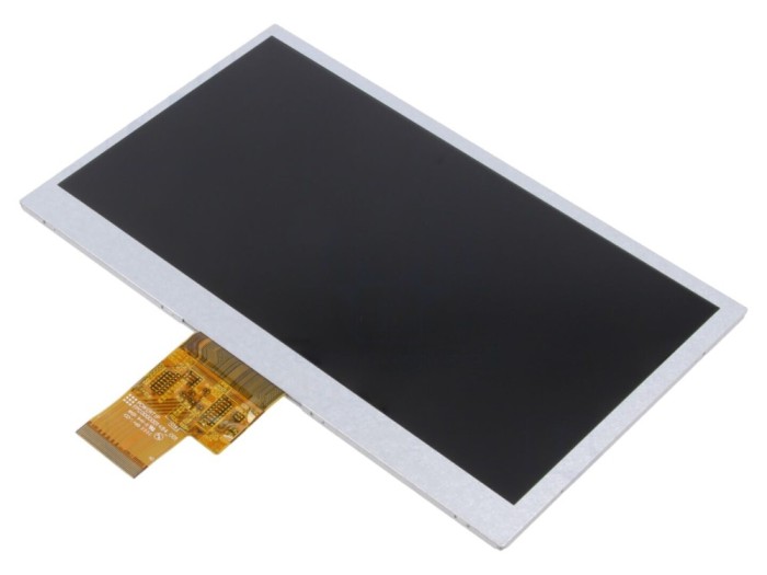 Ecran TFT 7" 1024x600 LED