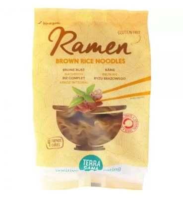 Taitei din Orez Brun Fara Gluten Eco 280 grame Terrasana foto