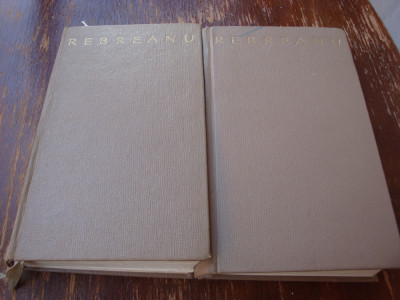 Rebreanu - Opere alese - 1962 - pe foita - 2 volume foto