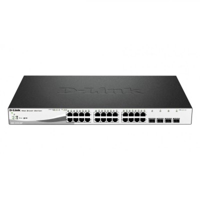 Switch D-link DGS-1210-28MP, 28 Port, 10/100/1000 Mbps foto