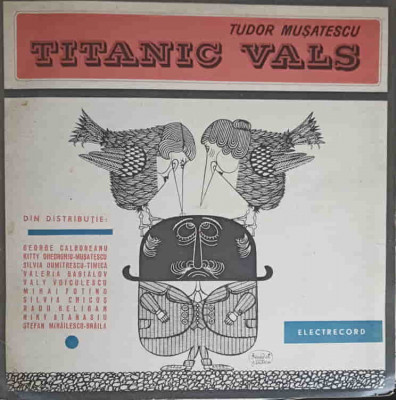 Disc vinil, LP. TITANIC VALS. SET 2 DISCURI VINIL-TUDOR MUSATESCU foto