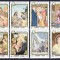 DB1 Ajman 1969 Pictura Religioasa Craciun 8 v. MNH