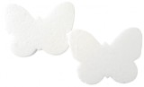 Figurina fluture pentru activitati crafts,polistiren,15x12cm,2 bucati set